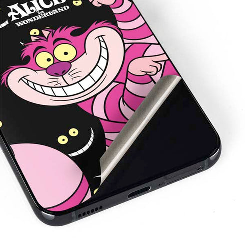 Disney Alice in Wonderland Cheshire Cat Galaxy S22 Plus Skin